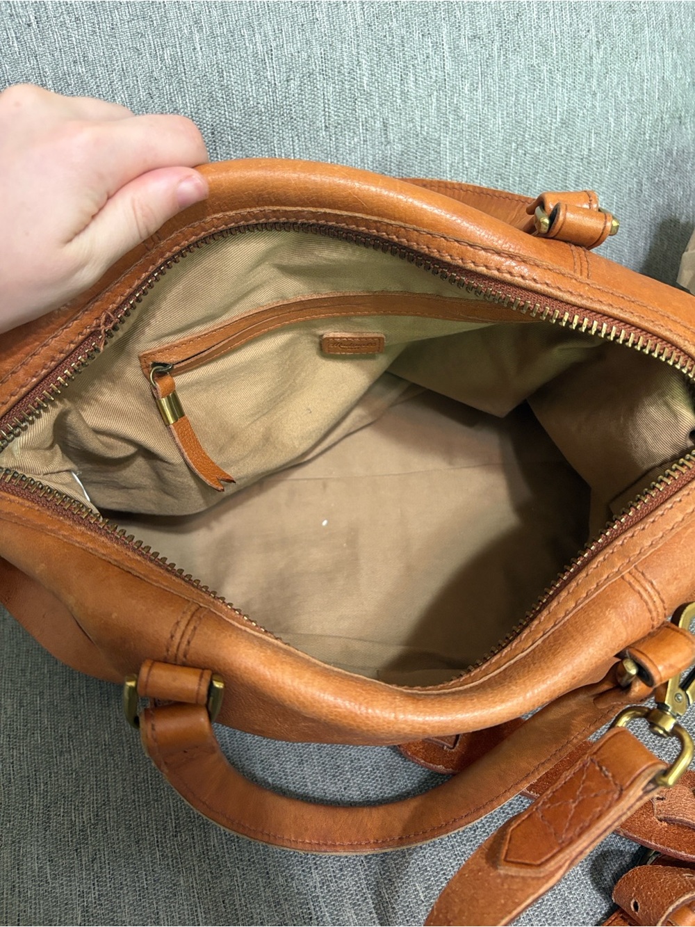 Madewell Kensington Satchel Leather Bag - Picture 5 of 9